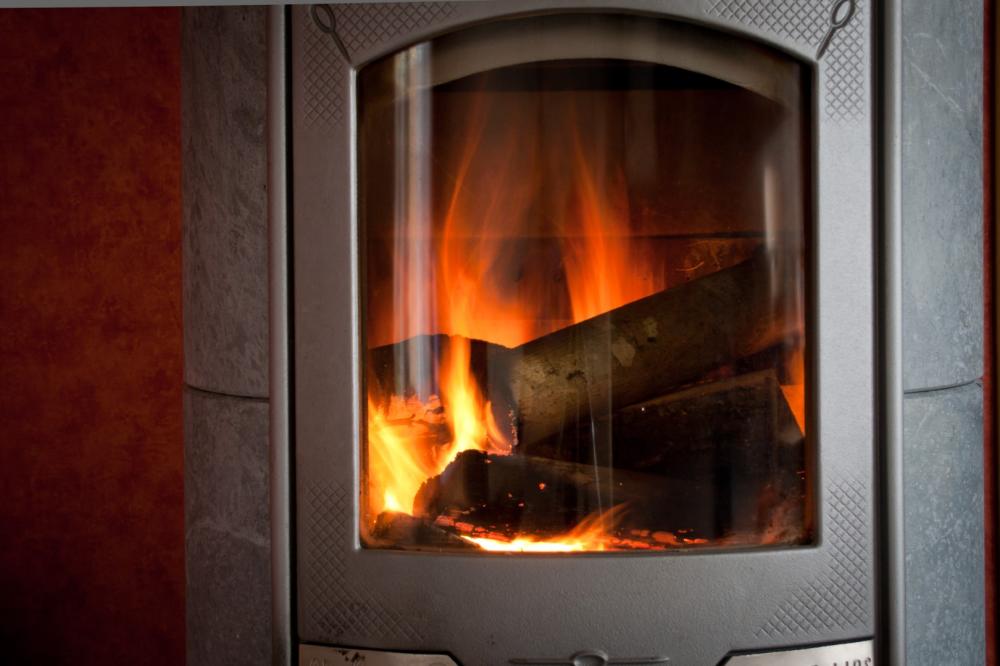 Vitrage poêle à bois